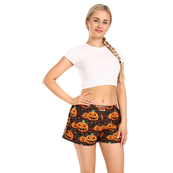 Calzones de mujerStyx art goma clásica Halloween pumpkin (K1755)