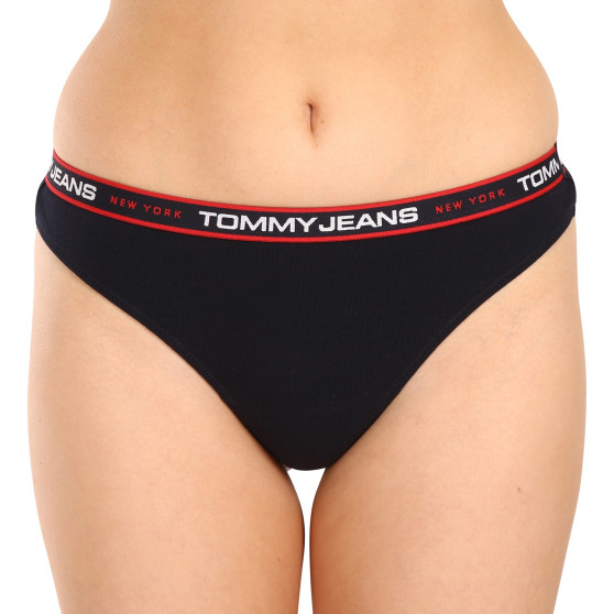 3PACK tanga de mujer Tommy Hilfiger multicolor (UW0UW04709 0WE)