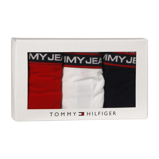 3PACK tanga de mujer Tommy Hilfiger multicolor (UW0UW04709 0WE)