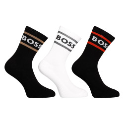 3PACK calcetines BOSS alto multicolor (50469371 968)