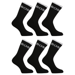 6PACK calcetines BOSS alto negro (50510168 001)