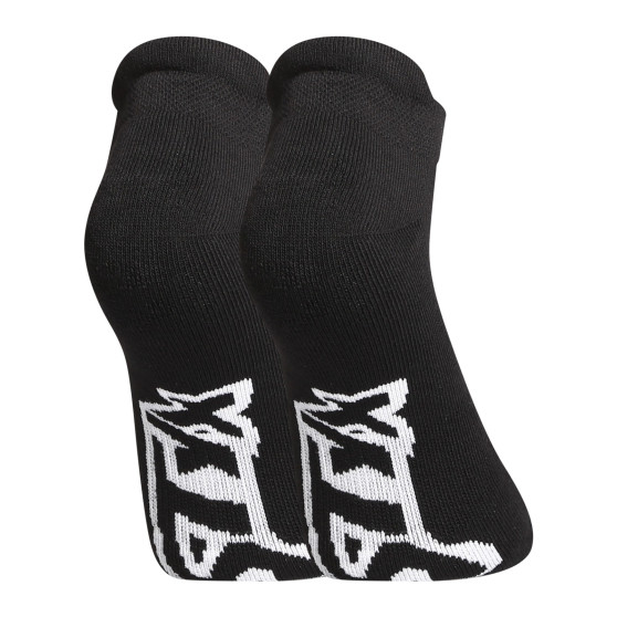 Calcetines Styx bajo negro con logotipo blanco (HN960)