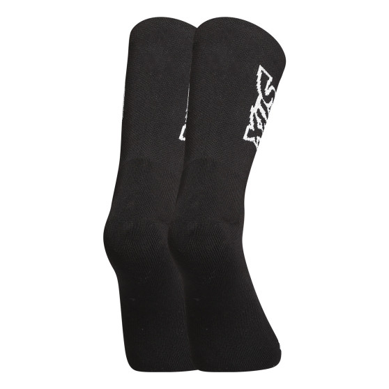 Calcetines Styx alto negro con logotipo blanco (HV960)