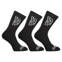 3PACK calcetines Styx alto negro (3HV960)