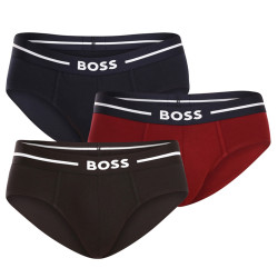 3PACK calzoncillos para hombre BOSS multicolor (50499432 969)