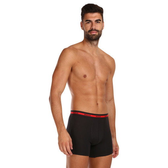 3PACK Boxers para hombre HUGO negro (50496713 002)