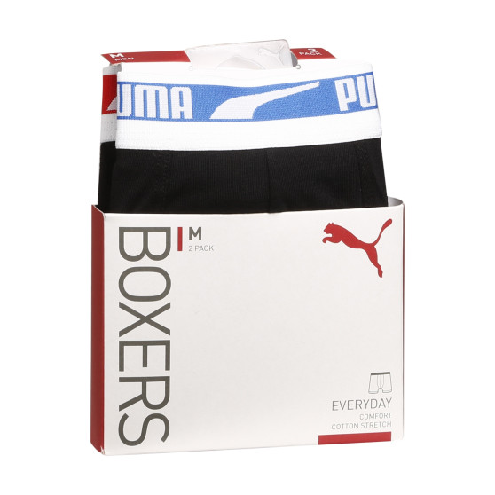 2PACK Boxers para hombre Puma negro (701221416 004)