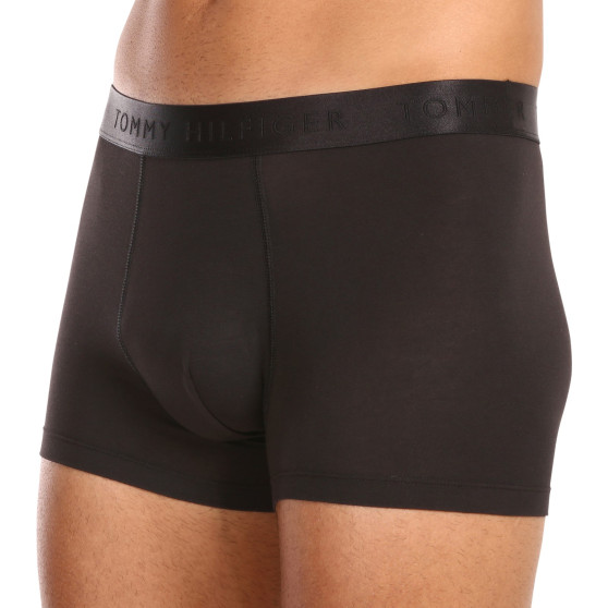 3PACK Boxers para hombre Tommy Hilfiger negro (UM0UM02760 0R7)