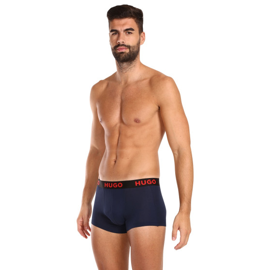 3PACK Boxers para hombre HUGO multicolor (50496723 406)