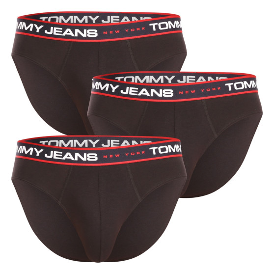 3PACK calzoncillos para hombre Tommy Hilfiger negro (UM0UM02970 0R7)