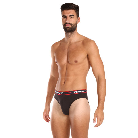 3PACK calzoncillos para hombre Tommy Hilfiger negro (UM0UM02970 0R7)