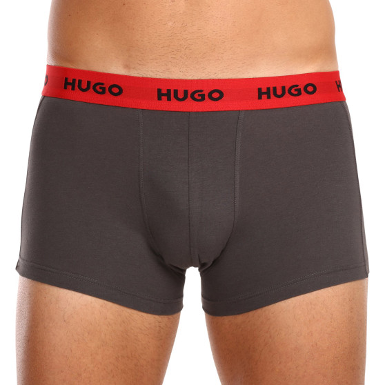 3PACK Boxers para hombre HUGO multicolor (50469766 031)