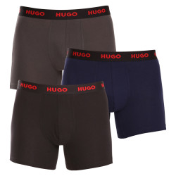 3PACK Boxers para hombre HUGO multicolor (50503079 413)