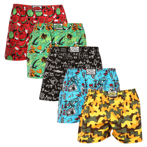 5PACK short hombre Styx art classic goma multicolor (5A1497892)