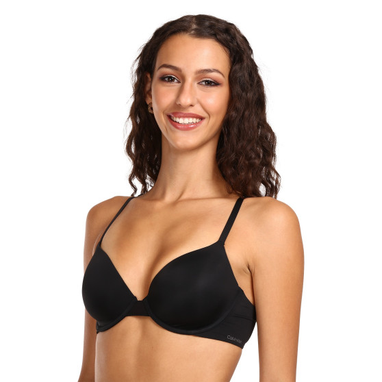 Sujetador de mujer Calvin Klein reforzado con aros negro (QF9005E-UB1)