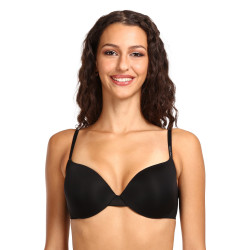 Sujetador de mujer Calvin Klein reforzado con aros negro (QF1739E-001)