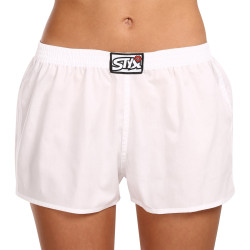 Calzones de mujer Styx classic elastic blanco (K1061)