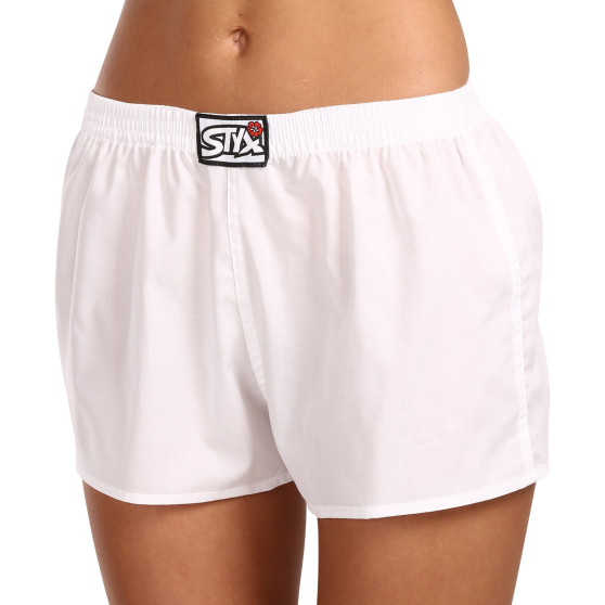 Calzones de mujer Styx classic elastic blanco (K1061)