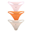 3PACK tanga de mujer Tommy Hilfiger multicolor (UW0UW04708 0VU)