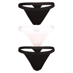 3PACK tanga de mujer HUGO multicolor (50496893 121)