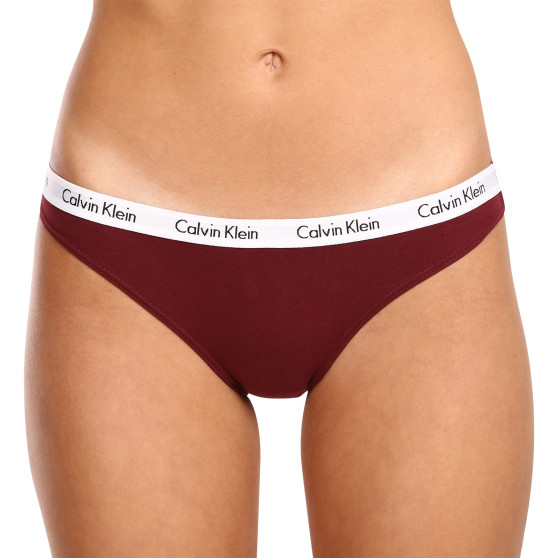 3PACK bragas de mujer Calvin Klein multicolor (QD5146E-HVT)