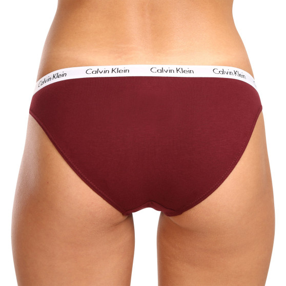 3PACK bragas de mujer Calvin Klein multicolor (QD5146E-HVT)