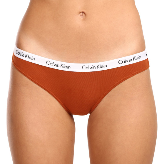 3PACK bragas de mujer Calvin Klein multicolor (QD5146E-HVT)