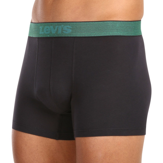 3PACK Boxers para hombre Levis negro (701224662 001)