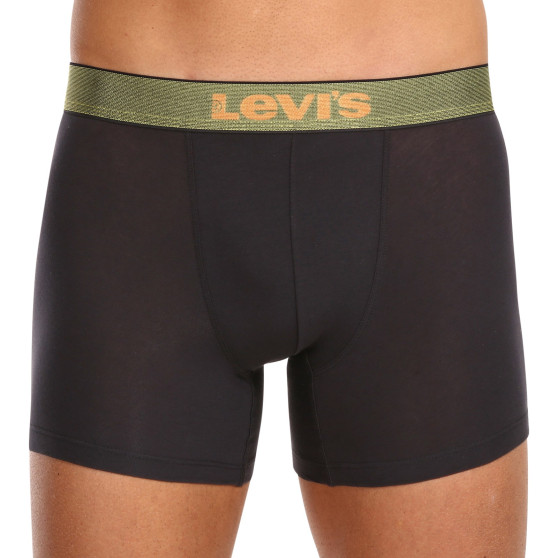 3PACK Boxers para hombre Levis negro (701224662 001)