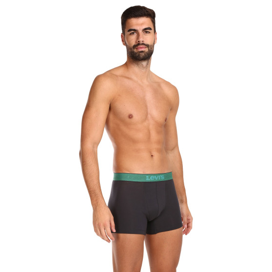 3PACK Boxers para hombre Levis negro (701224662 001)