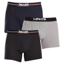 3PACK Boxers para hombre Levis multicolor (701224663 001)