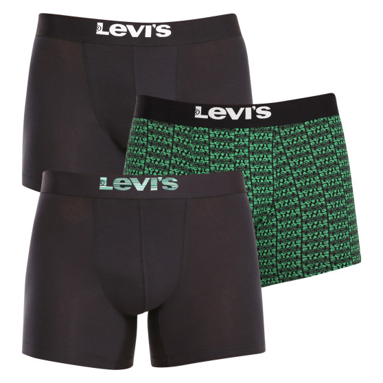 3PACK Boxers para hombre Levis multicolor (701224664 001)