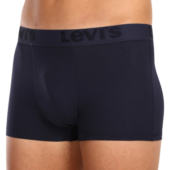 3PACK Boxers para hombre Levis azul oscuro (905042001 002)