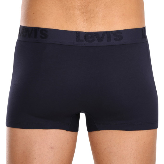 3PACK Boxers para hombre Levis azul oscuro (905042001 002)