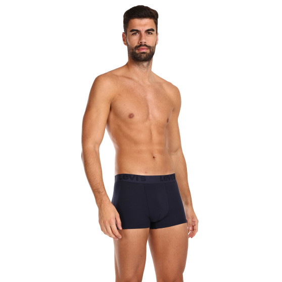 3PACK Boxers para hombre Levis azul oscuro (905042001 002)