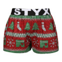 Niños Shorts Styx arte deporte elástico Navidad de punto (BJ1658)