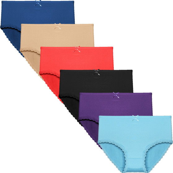 6PACK bragas mujer Fine mujer multicolor (9075)