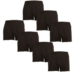 7PACK Calzones de hombre Nedeto negro (7NDTT001)