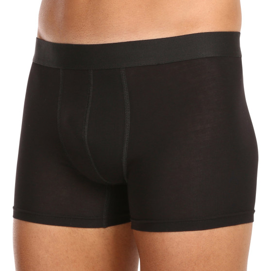 5PACK Boxers para hombre Nedeto sobredimensionado negro (5NBX001)