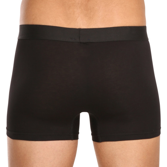 5PACK Boxers para hombre Nedeto sobredimensionado negro (5NBX001)