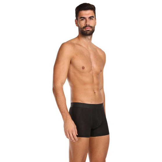 5PACK Boxers para hombre Nedeto sobredimensionado negro (5NBX001)