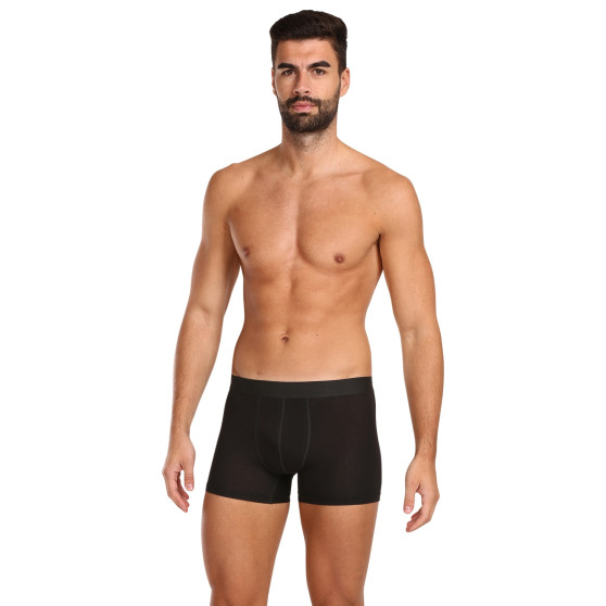 5PACK Boxers para hombre Nedeto sobredimensionado negro (5NBX001)