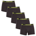 5PACK Boxers para hombre HEAD gris (701203974 020)