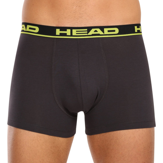 5PACK Boxers para hombre HEAD gris (701203974 020)