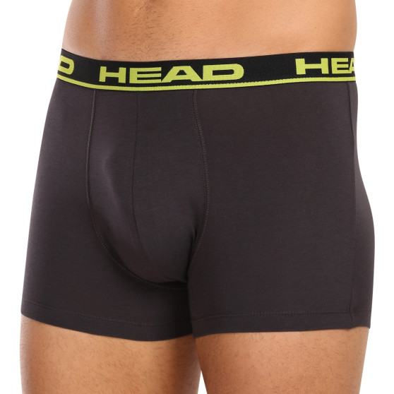 5PACK Boxers para hombre HEAD gris (701203974 020)