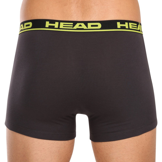 5PACK Boxers para hombre HEAD gris (701203974 020)