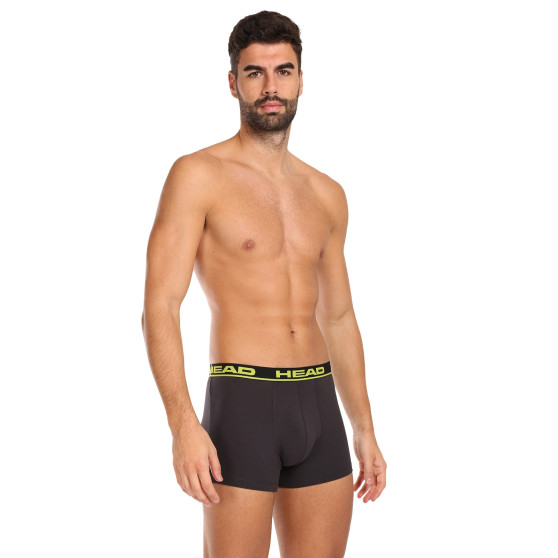 5PACK Boxers para hombre HEAD gris (701203974 020)