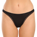 Tanga de mujer Calvin Klein negro (D3445E-001)