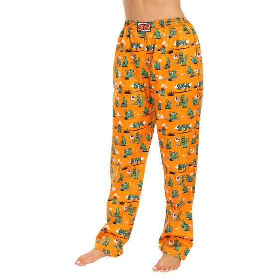 Pantalones de dormir para mujer Styx cactus (DKD1351)