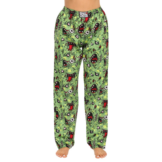 Pantalones de dormir para mujer Styx zombie (DKD1451)